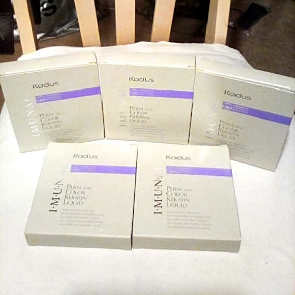 Imunal perm and color Keratin Liquid treatment 5 boxes in total - Picture 1 of 5